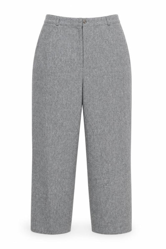 Koret Career Womens Grey Wool Dress Pants Size 14 Lined Workwear