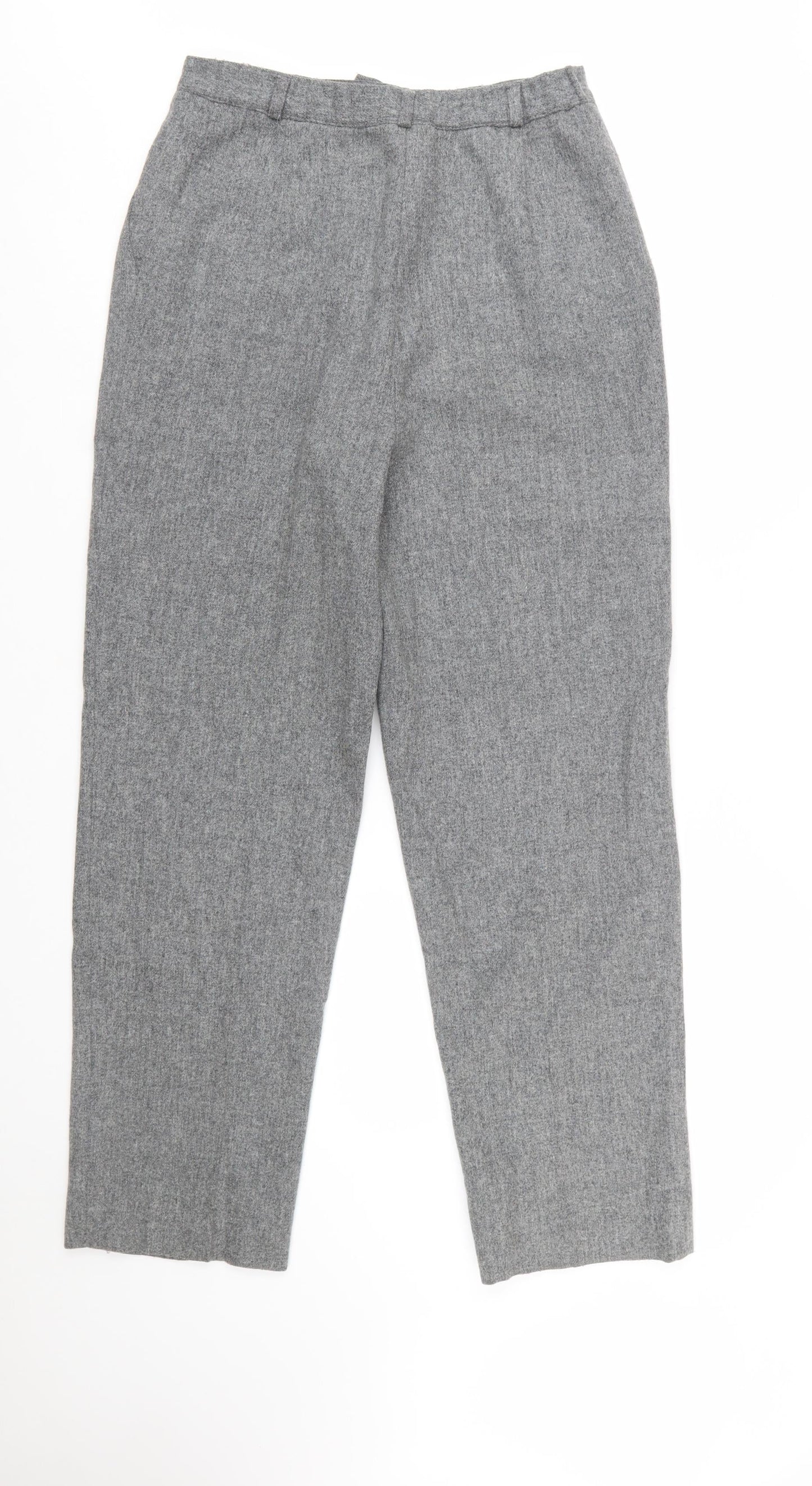 Koret Career Womens Grey Wool Dress Pants Size 14 Lined Workwear