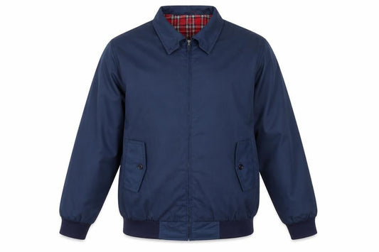 Zeagoo Men's Blue XL Bomber Jacket Wind-Resistant Lined Casual