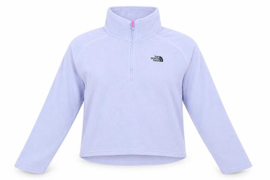 The North Face Womens Lilac Fleece Pullover Sweatshirt Medium