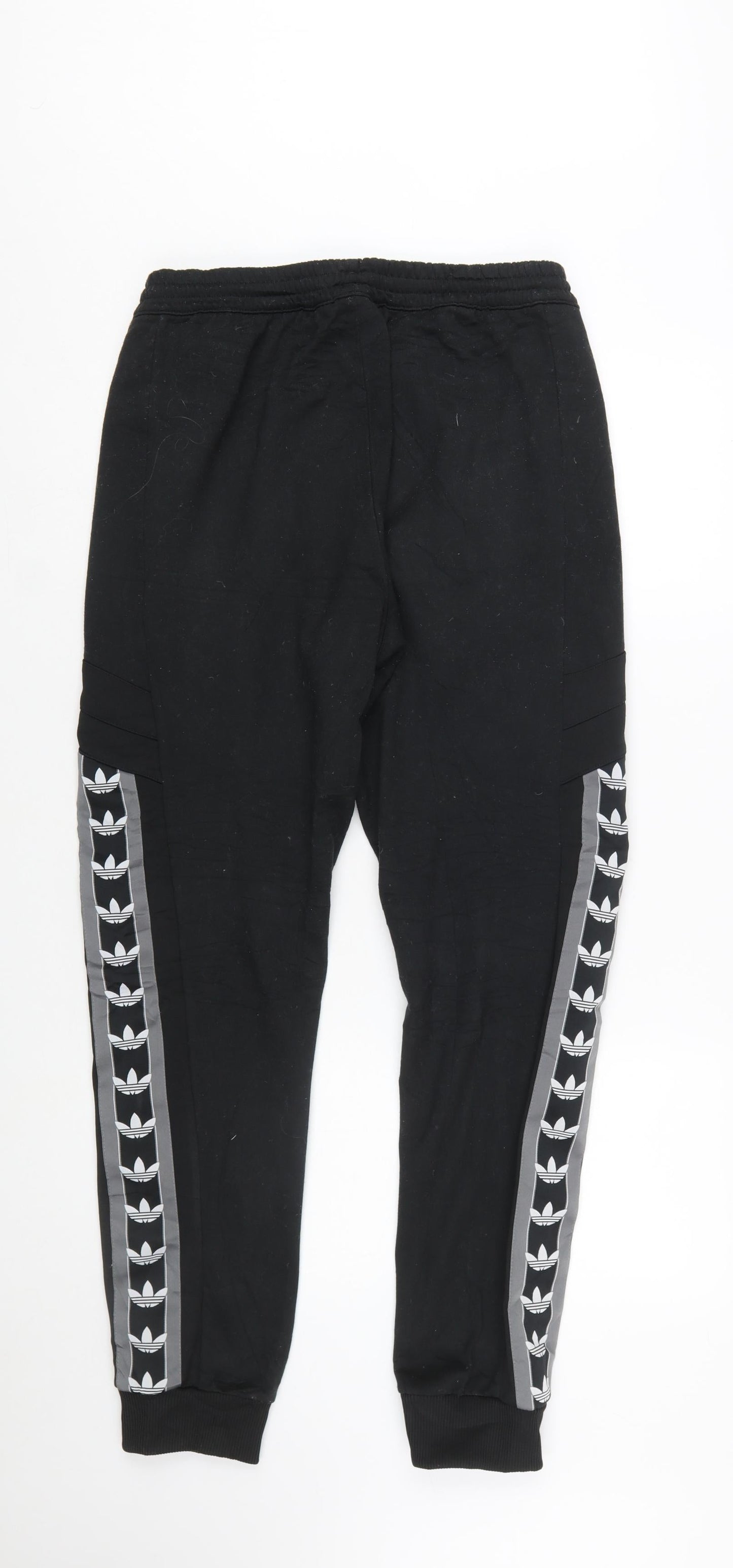 Adidas Men’s Black Jogger Trousers M Regular Fit Polyester