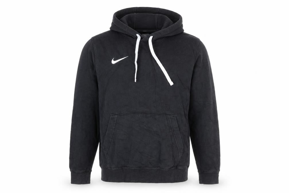 Nike Men's Black Hoodie M Pullover Cotton Blend Sportswear