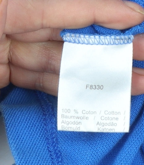 Lacoste Men's Blue Slim Fit Cotton Polo Shirt Size XL