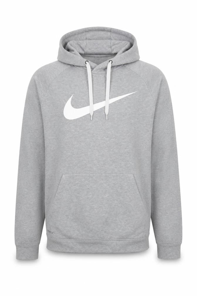 Nike Men's Grey Dri-Fit Pullover Hoodie Size L Sportswear