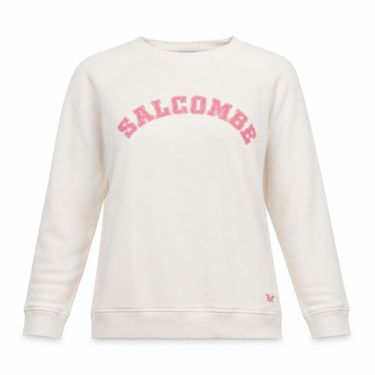 Crew Clothing Company Women Beige Salcombe Pullover Sweatshirt Size 10