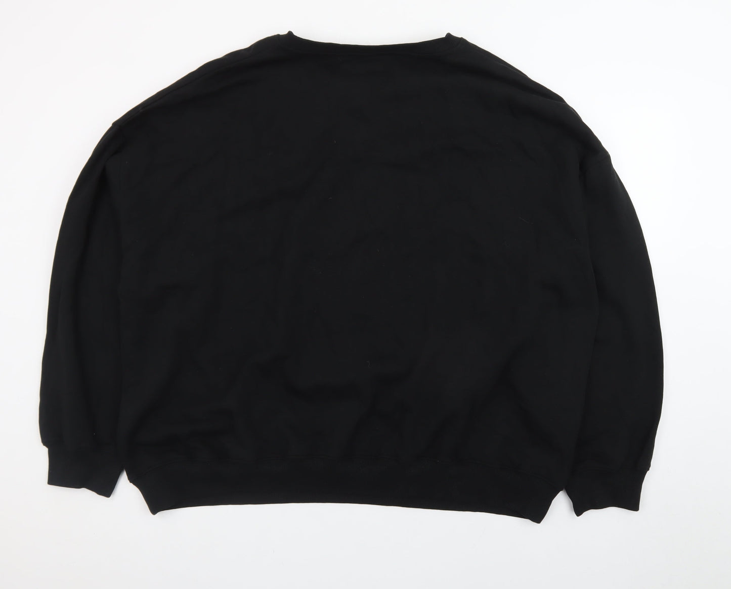Simply Be Women’s Black Size 24 Pullover Sweatshirt