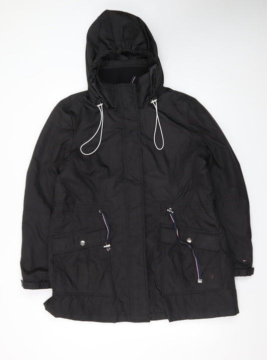 Tommy Hilfiger Men’s Black 3-in-1 Waterproof Hooded Jacket L