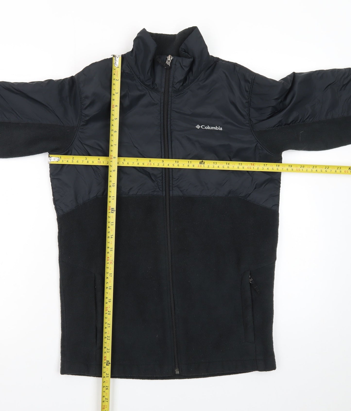 Columbia Men's Black Soft Shell Fleece Lined Jacket Size L