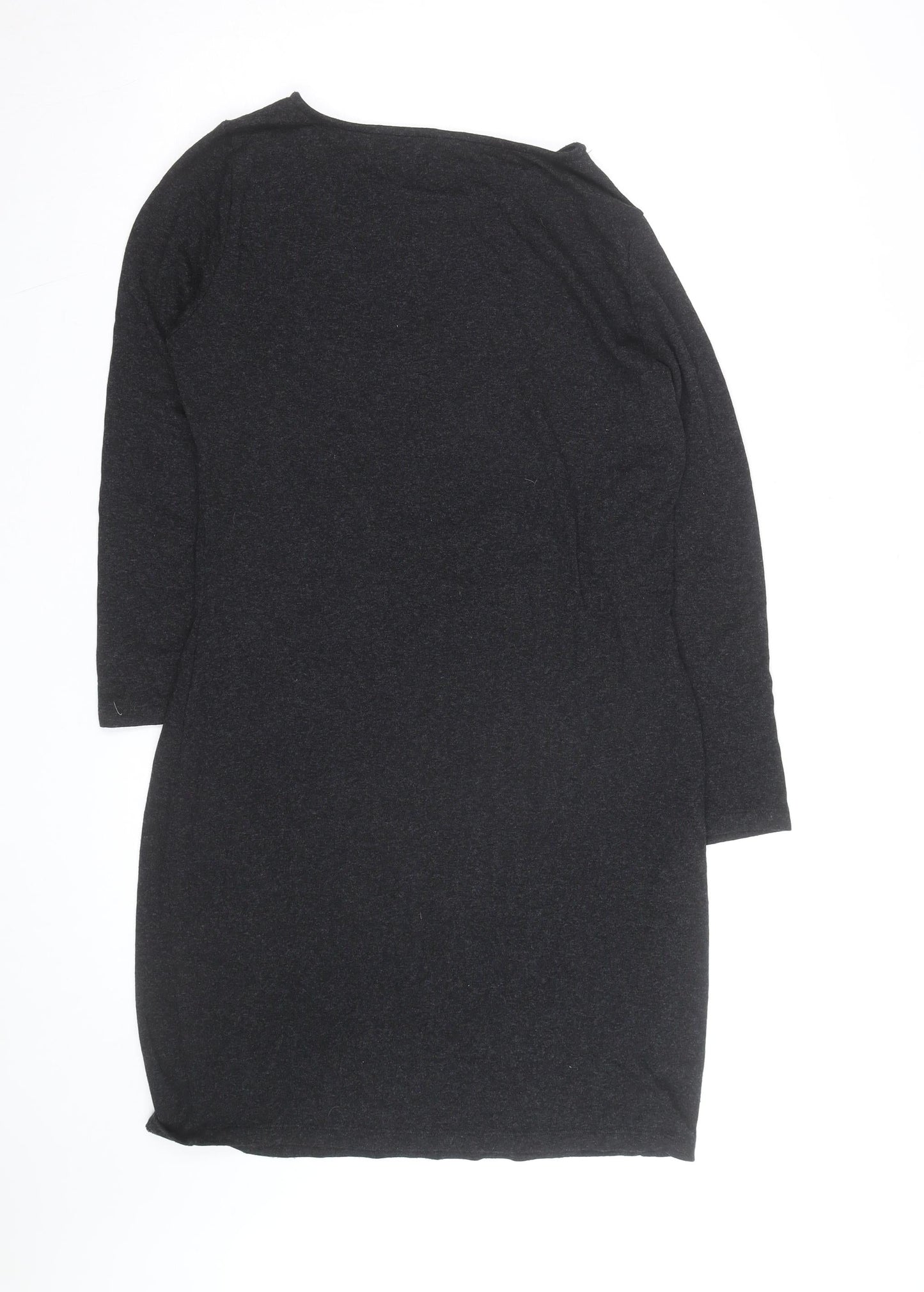 Vero Moda Women's Black XL Bodycon Jersey Dress Long Sleeve