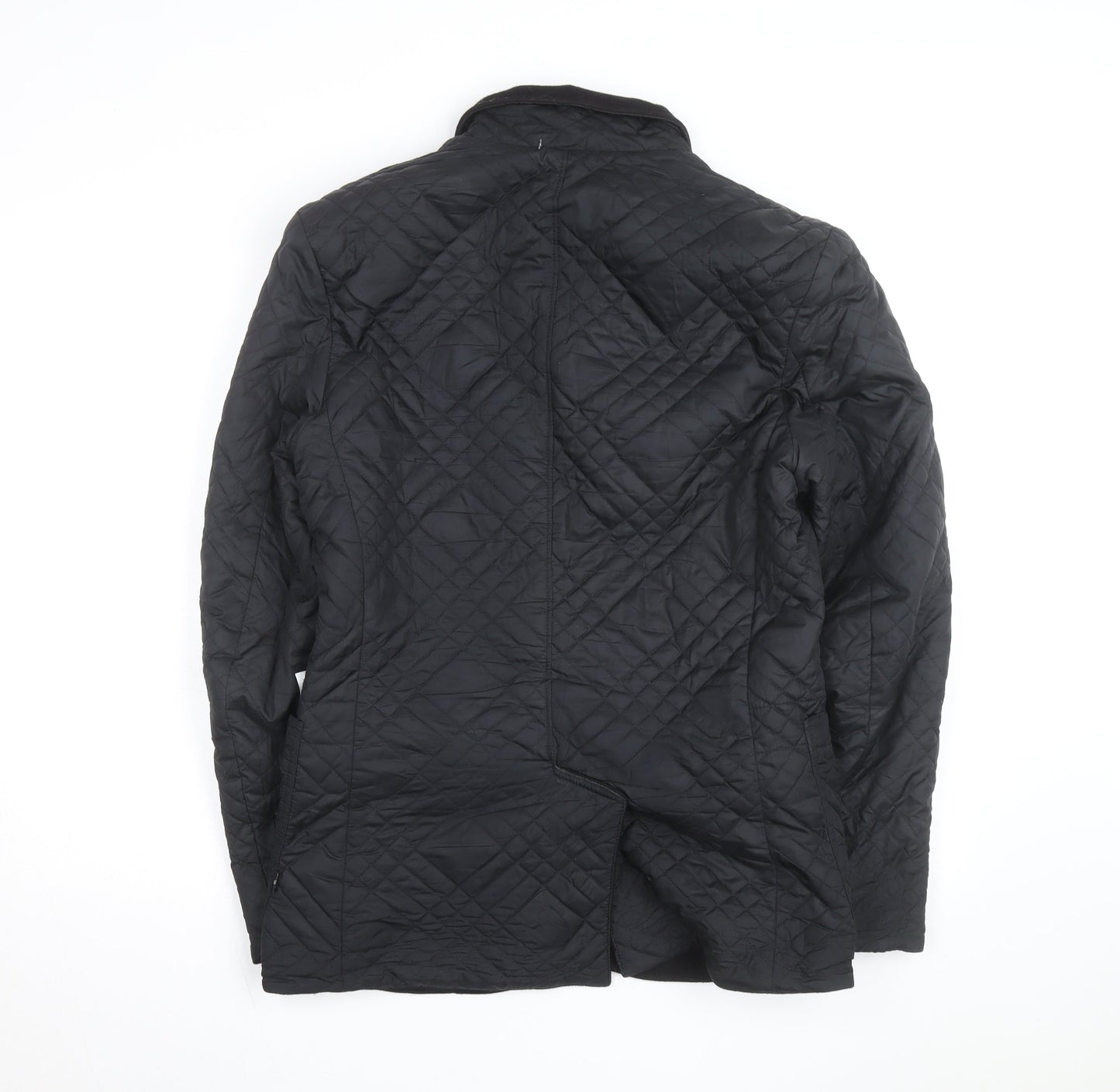 Levi's Men's Black Quilted Mid-Length Jacket Size M Regular Fit