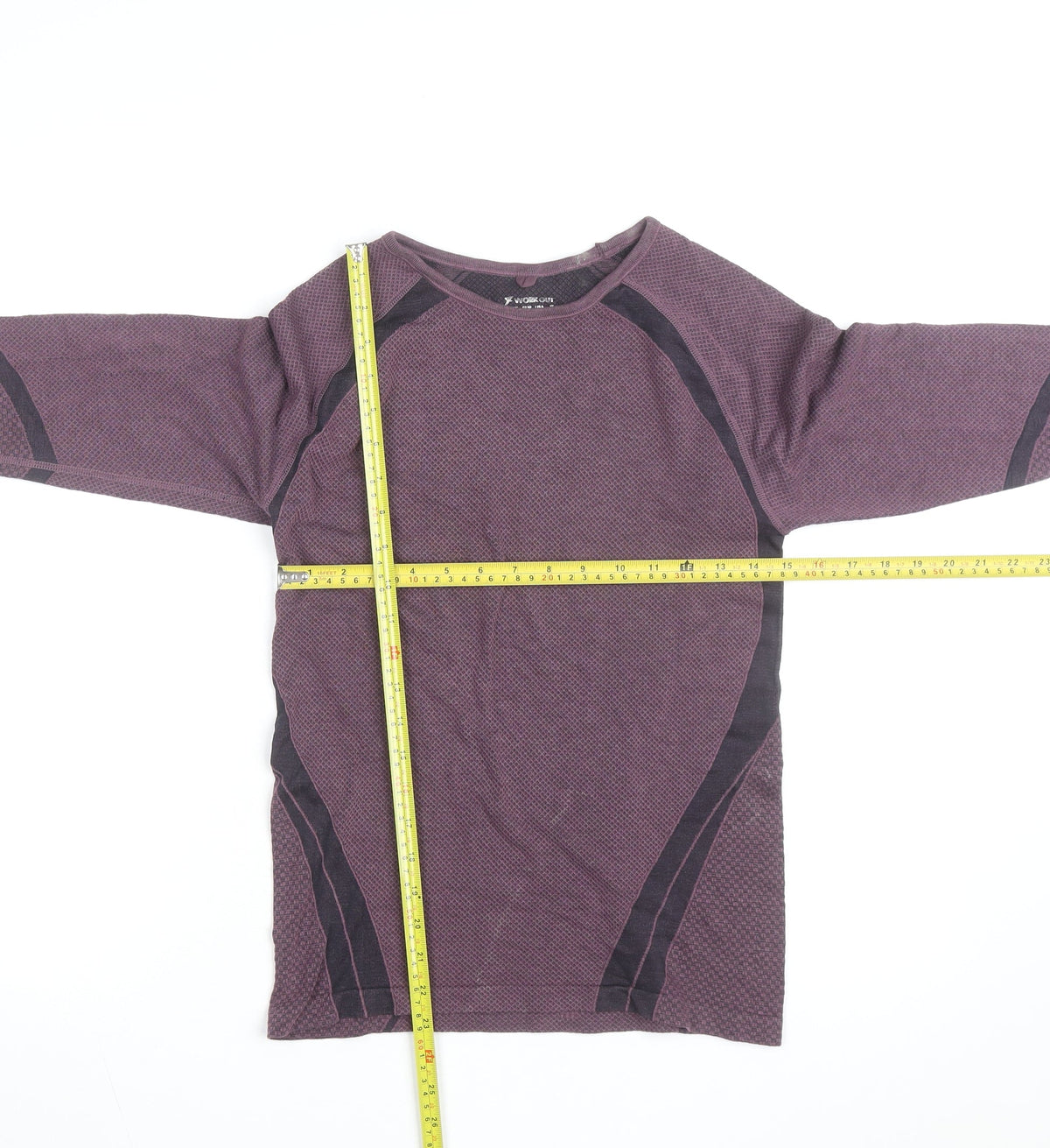 Primark Women Purple Long Sleeve Workout Top Size 16
