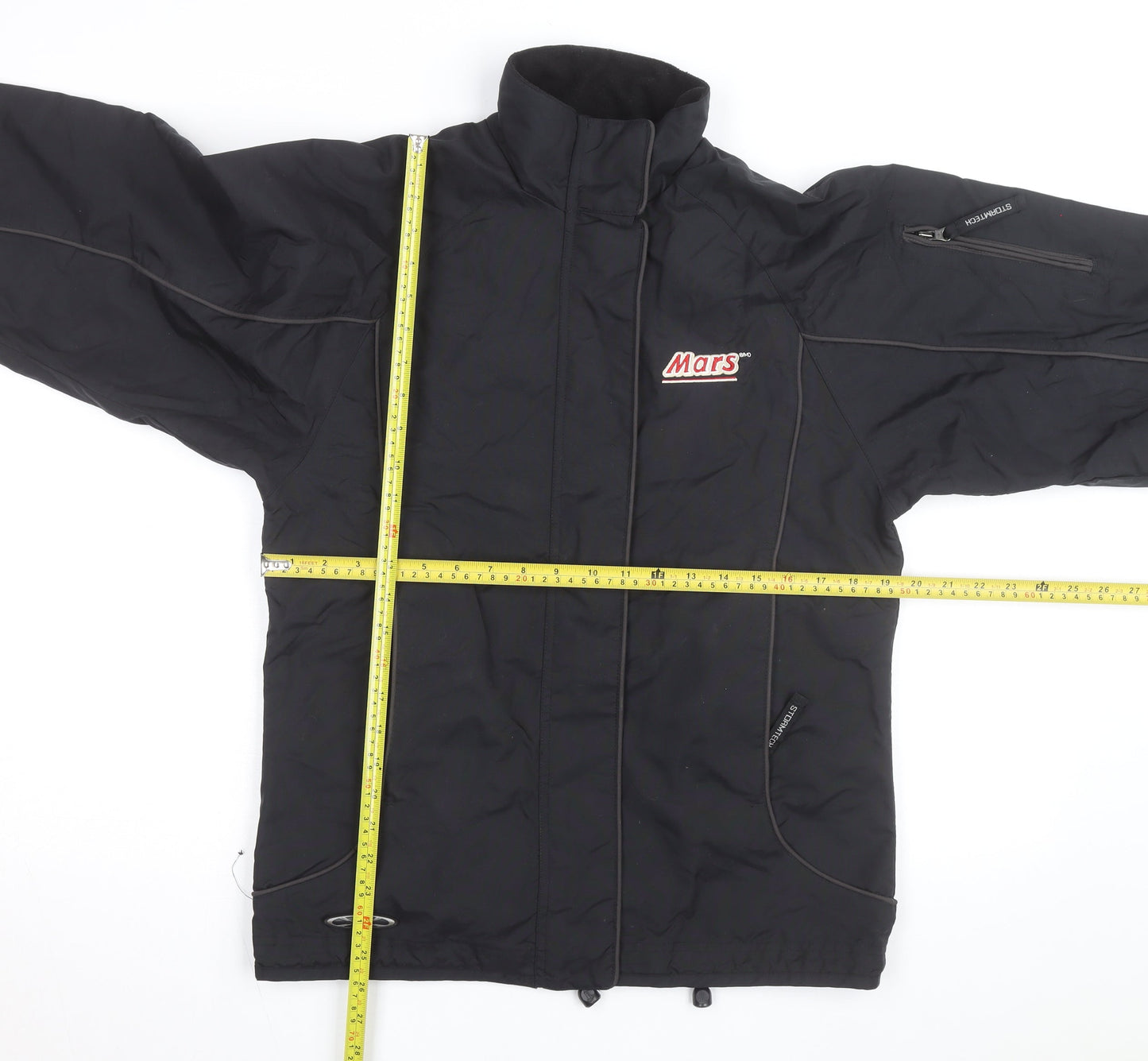 Stormtech Men's Black S Mars Logo Water Resistant Jacket