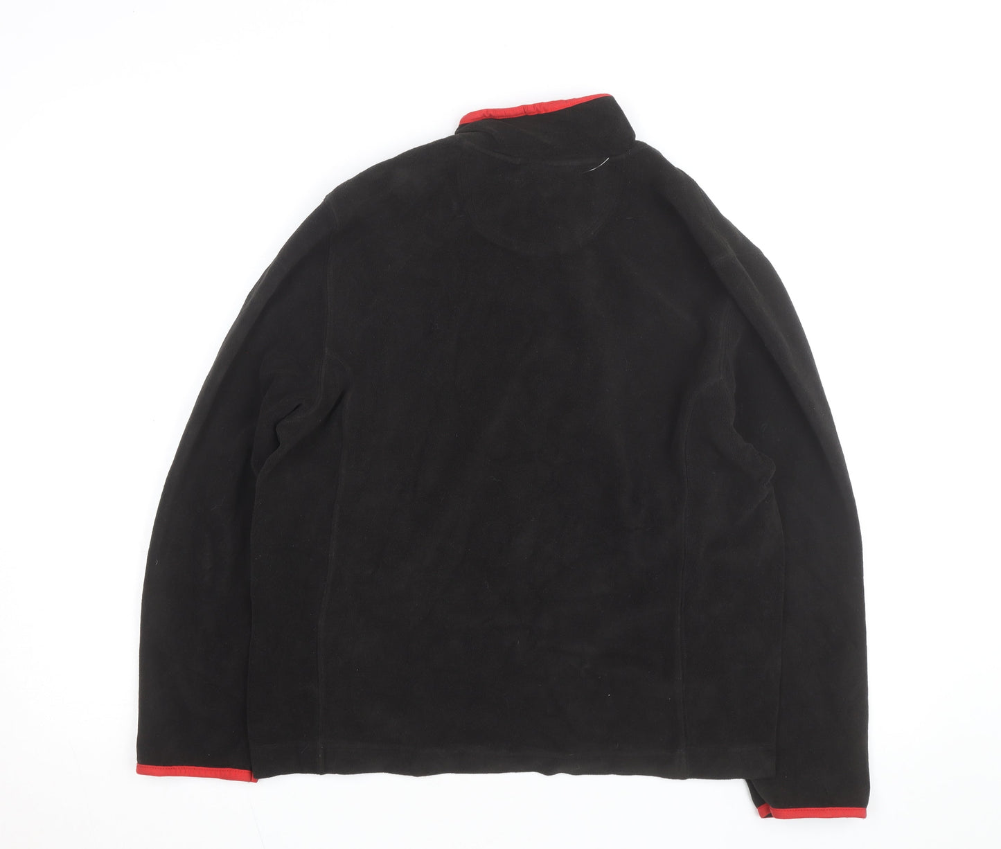 PB Sport Men's Black Fleece 1/4 Zip Pullover Sweatshirt Size L