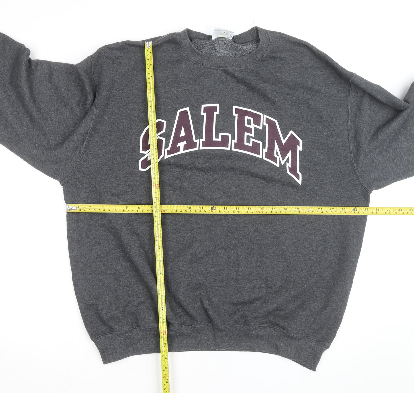 Champion Men's Grey SALem XL Crew Neck Sweatshirt