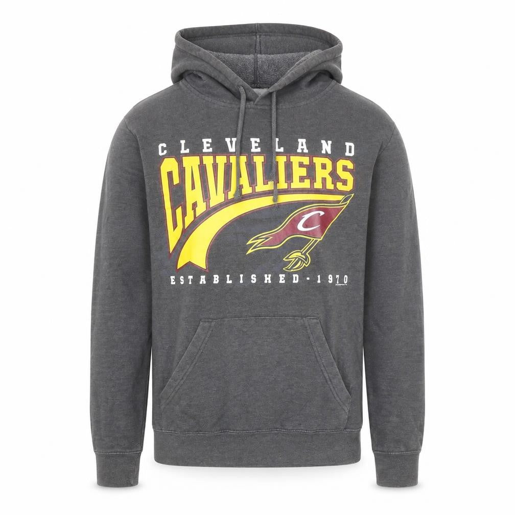 NBA Cleveland Cavaliers Men's Grey Pullover Hoodie Size S