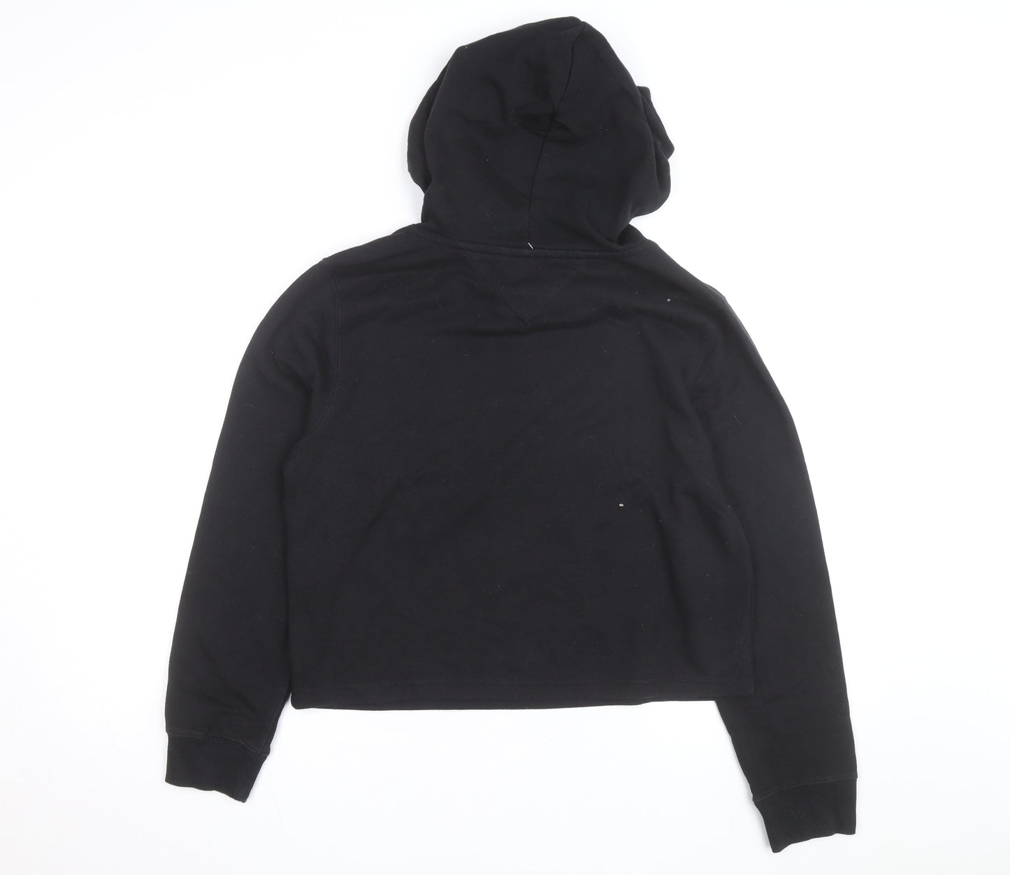 Tommy Jeans Men's Black Logo Pullover Hoodie Cotton M