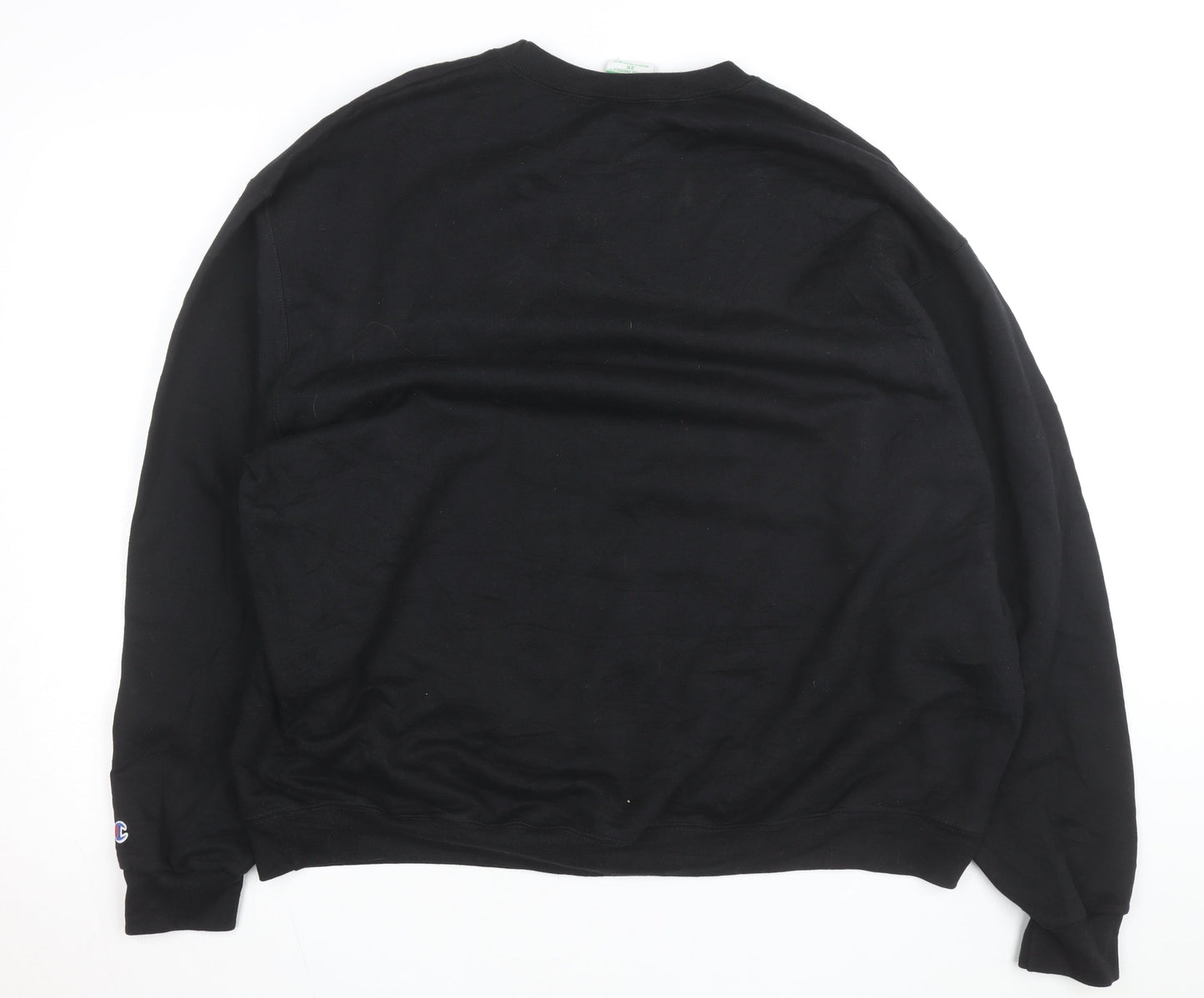 Champion Men's Black 2XL Pullover Sweatshirt Argyle Norse Design