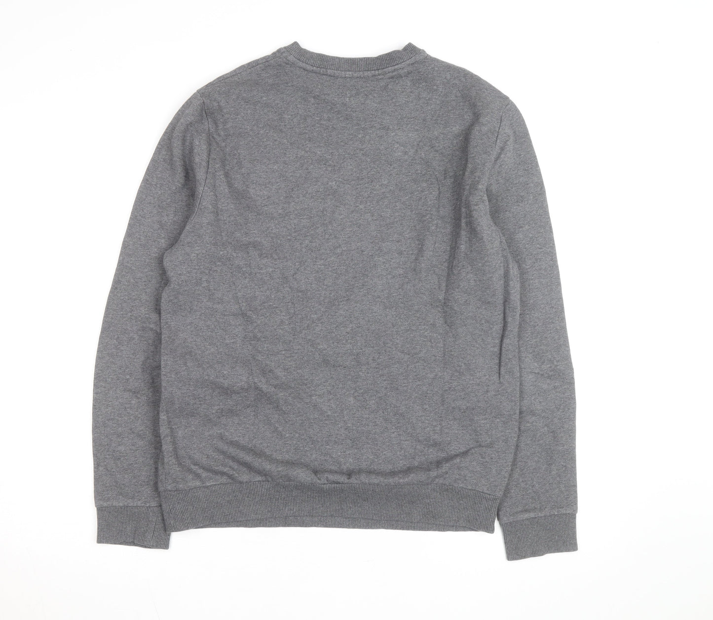 Calvin Klein Men's Grey Crew Neck Pullover Sweatshirt M
