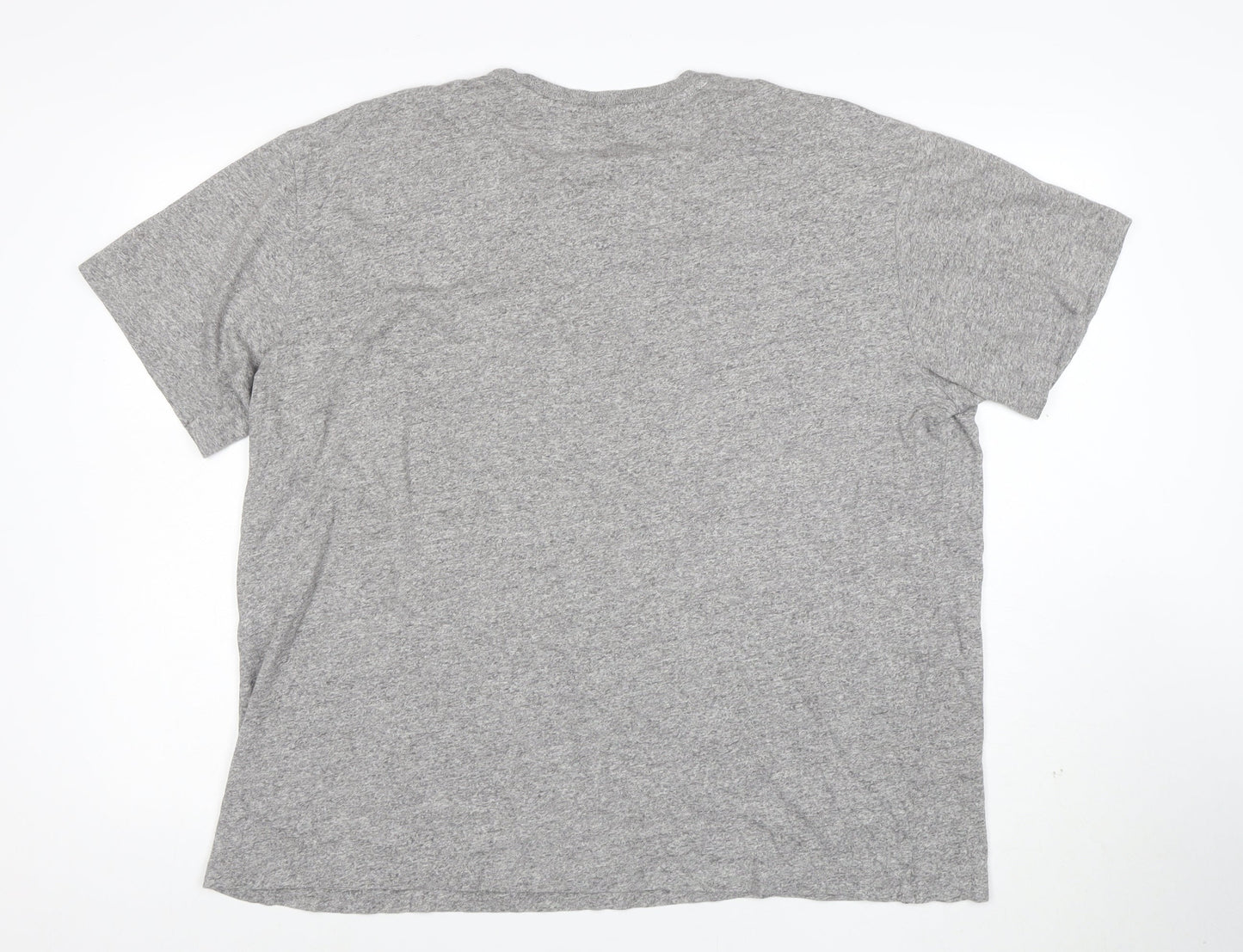 Ralph Lauren Men's Grey XL Graphic Military Crew Neck T-Shirt