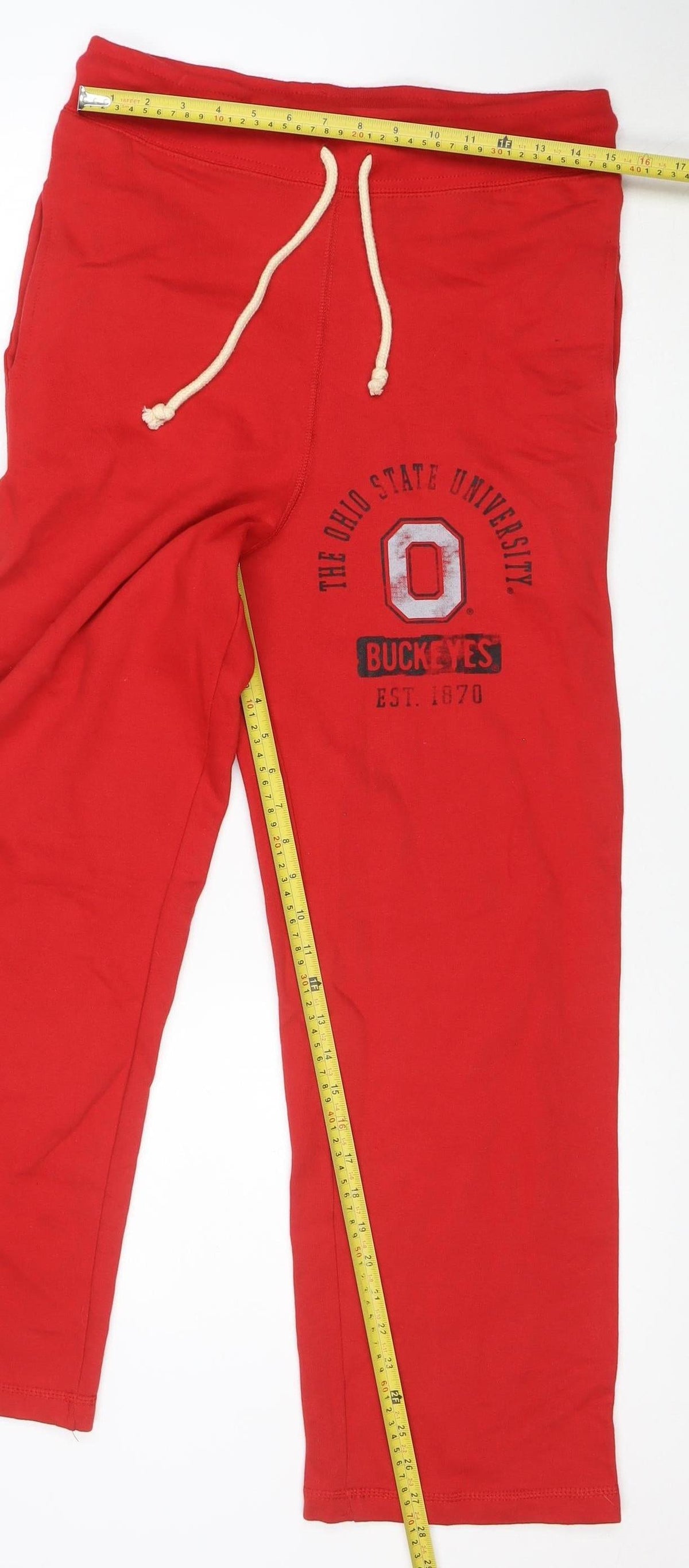 J. America Women's Red M Ohio State Sweatpants