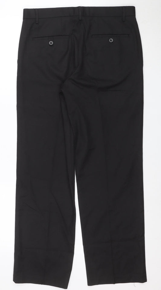 Dockers Men’s Black D2 Regular Fit Chino Trousers 32x30