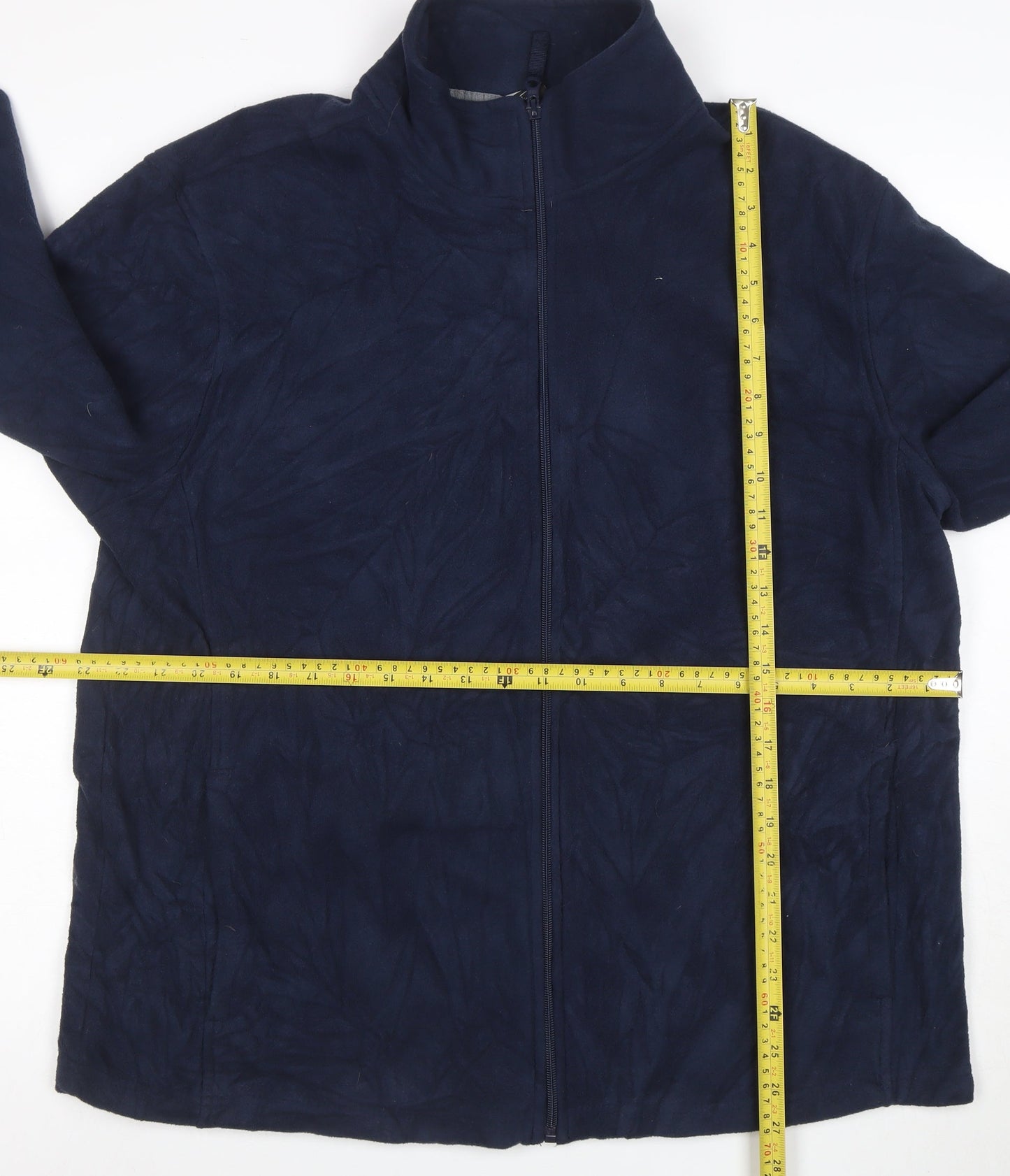 Slazenger Men’s Blue Fleece Full Zip Jacket Size L