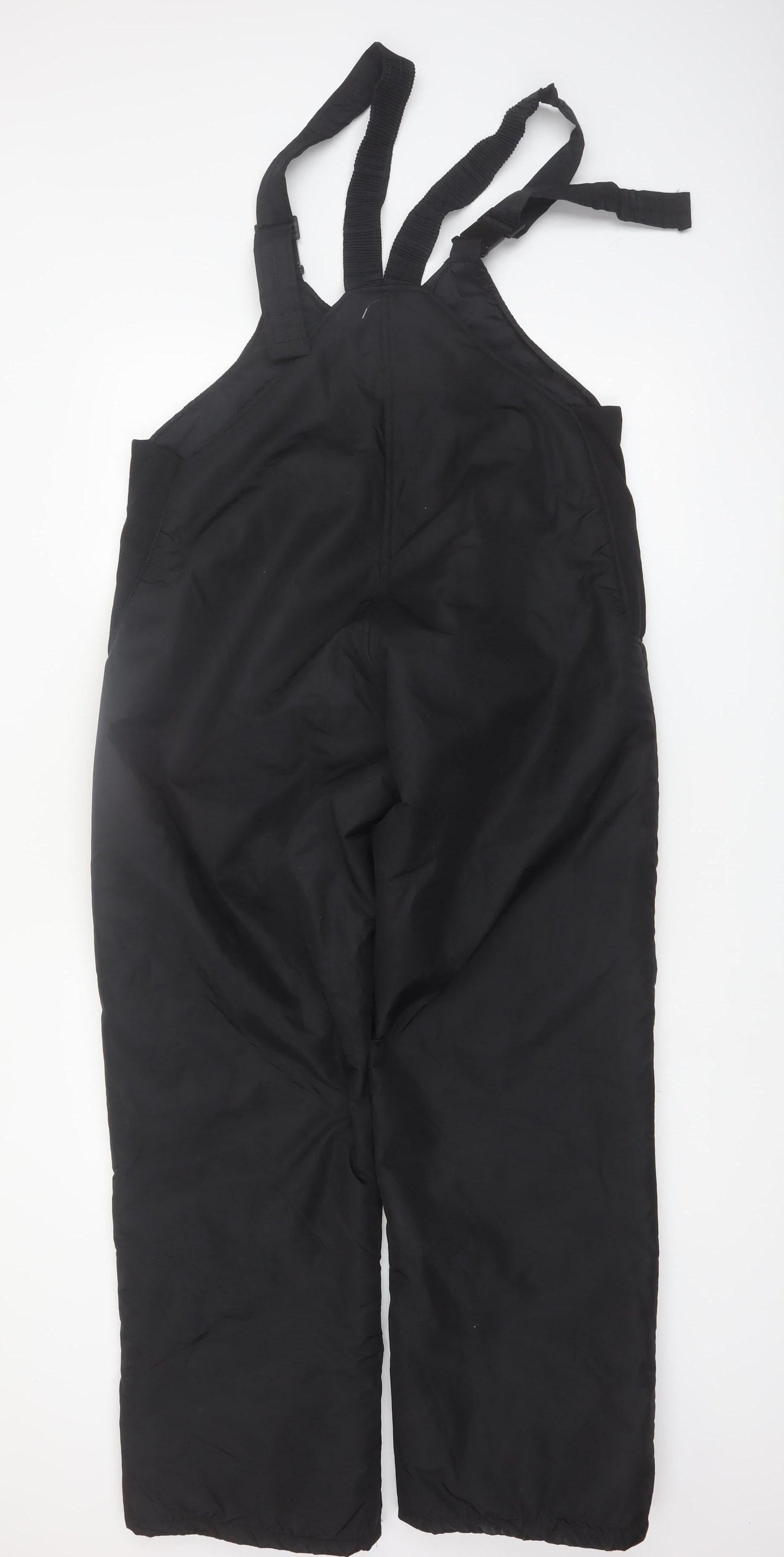 Ski Gear Men's Black L Snow Pants Insulated Waterproof Winter Trousers