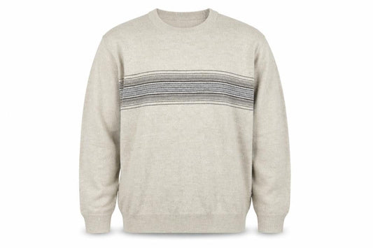 Dockers Men’s Beige 2XL Pullover Jumper Knit Crew Neck