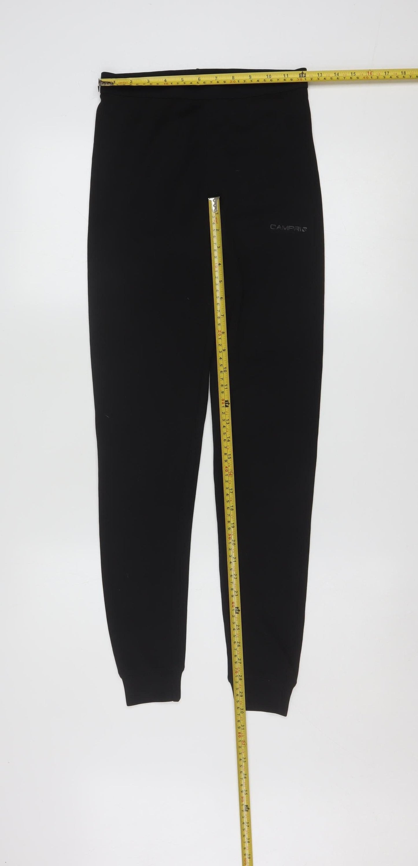 Campri Womens Black Size 10 Sports Baselayer Leggings