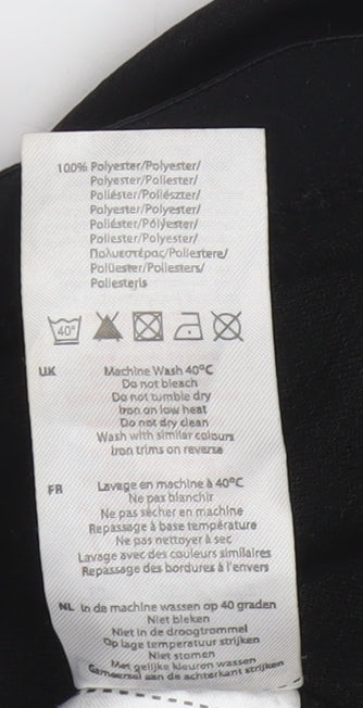 Campri Womens Black Size 10 Sports Baselayer Leggings