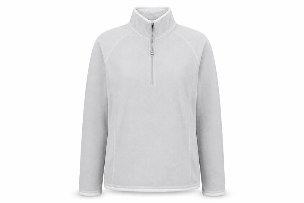 Mountain Warehouse Women Grey 1/2 Zip Fleece Pullover UK12