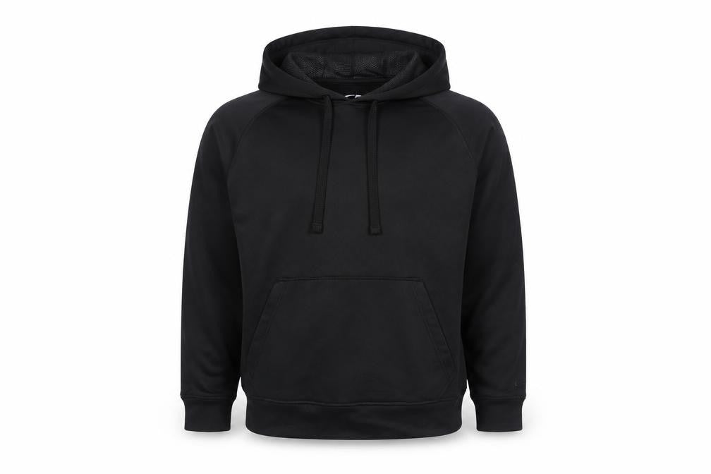 Champion Men’s Black Pullover Hoodie L Duo Dry Moisture Wicking