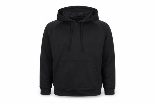 Champion Men’s Black Pullover Hoodie L Duo Dry Moisture Wicking