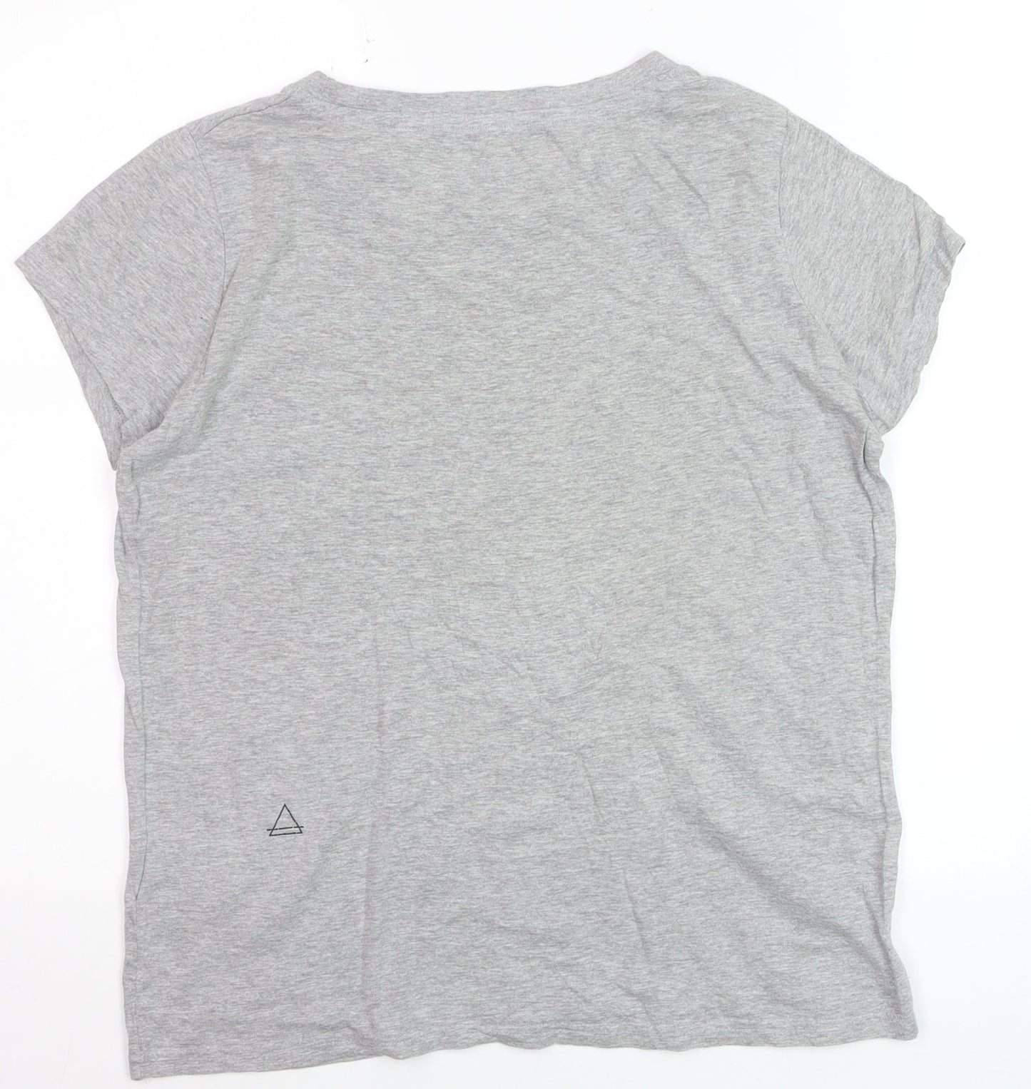 Eleven Paris Women’s Grey Floral Graphic T-Shirt Size S