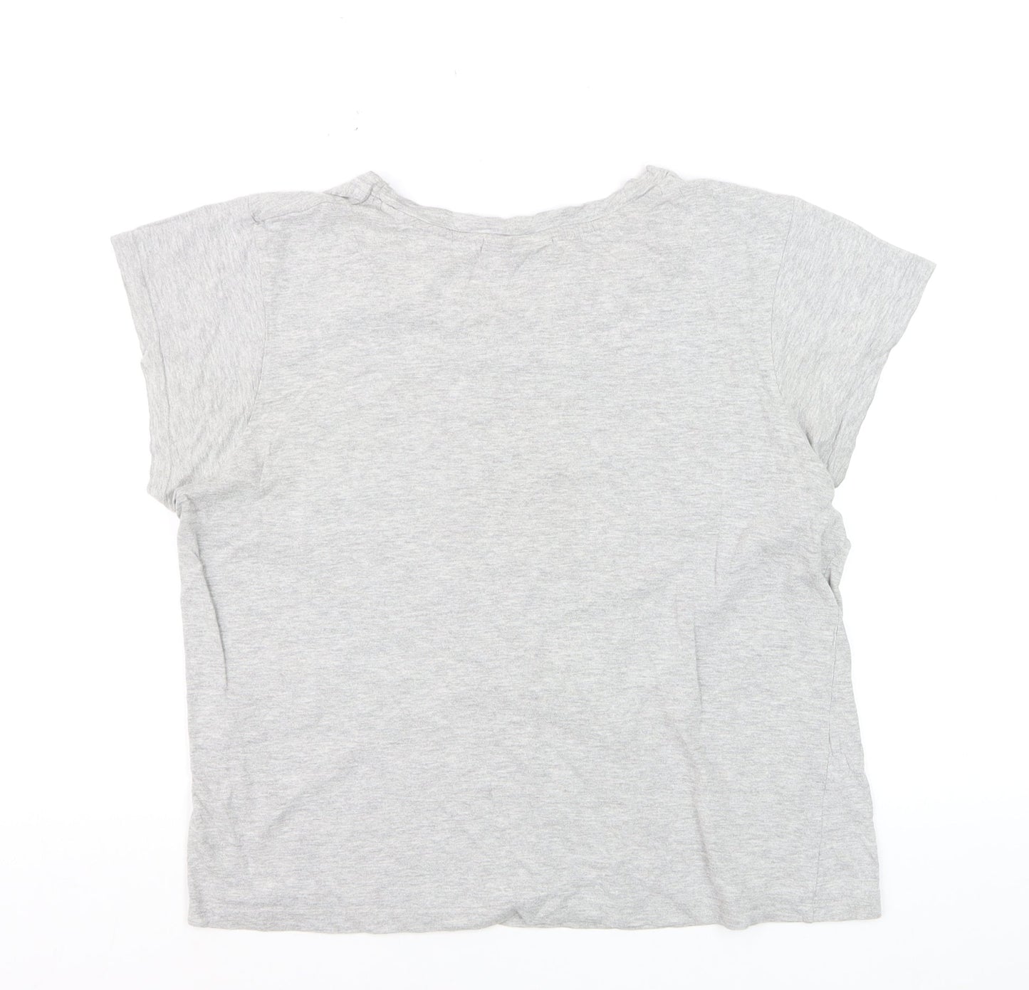 Disney Womens Grey Minnie Mouse T-Shirt Nightshirt Size 14-16