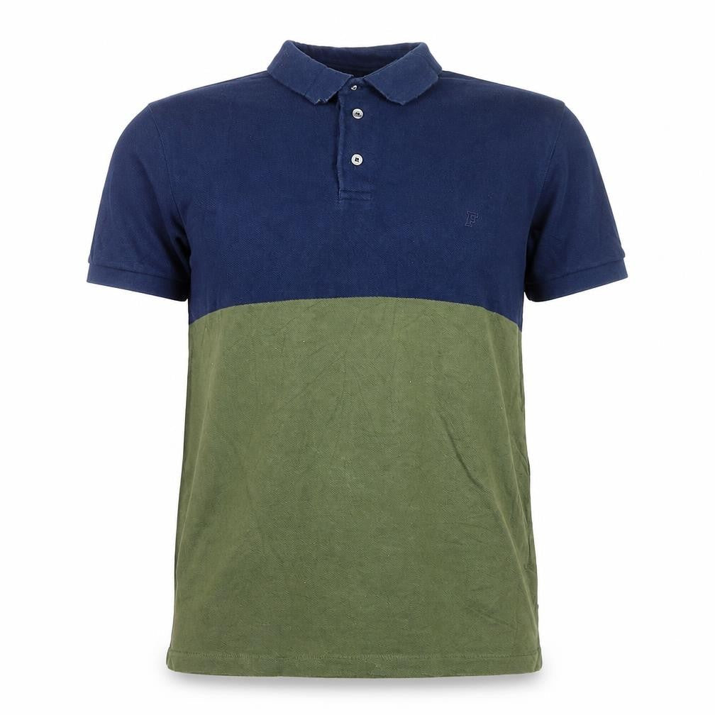 French Connection Men's Multicoloured Cotton Polo Shirt Size L