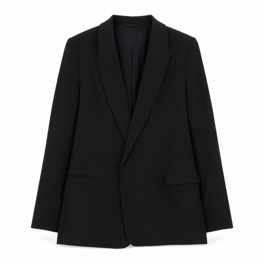 Next Tailoring Women's Black Blazer Jacket Size 8 Regular Fit
