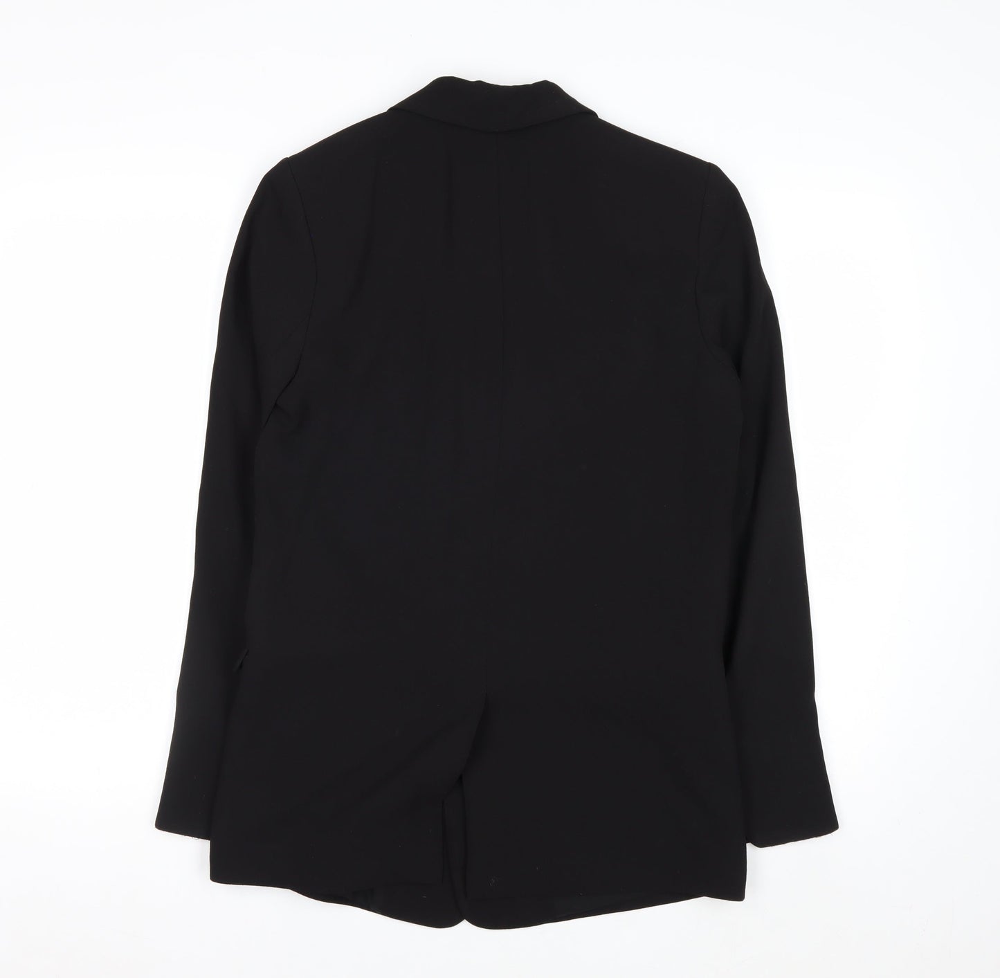 Next Tailoring Women's Black Blazer Jacket Size 8 Regular Fit