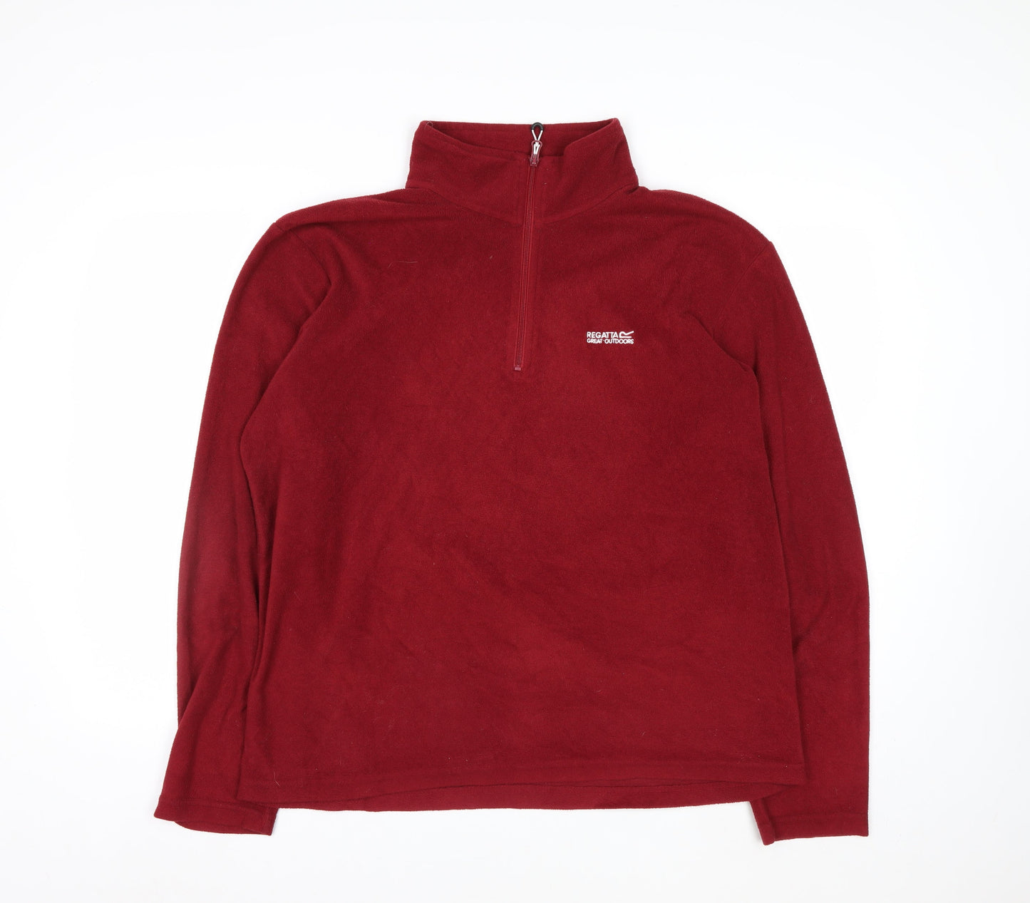Regatta Men's Red XL Fleece 1/2 Zip Pullover Outdoor Sweatshirt