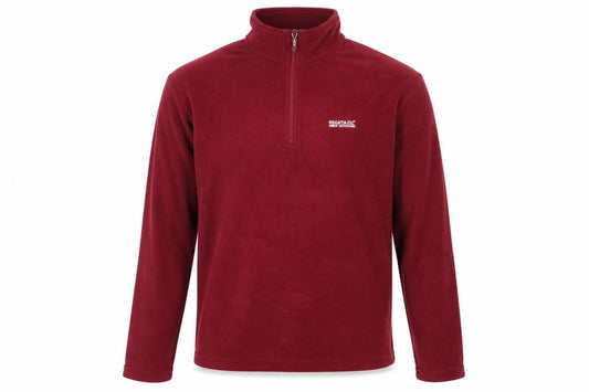 Regatta Men's Red XL Fleece 1/2 Zip Pullover Outdoor Sweatshirt