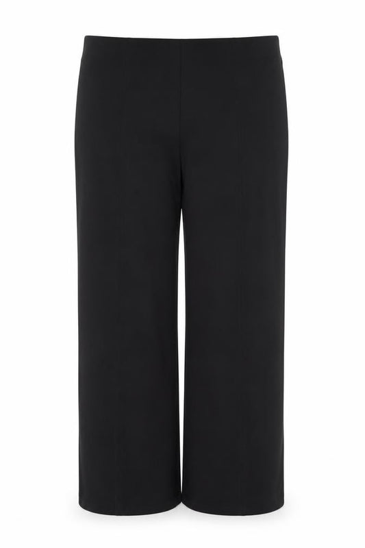 H&M Womens Black XL Straight Leg Stretch Trousers