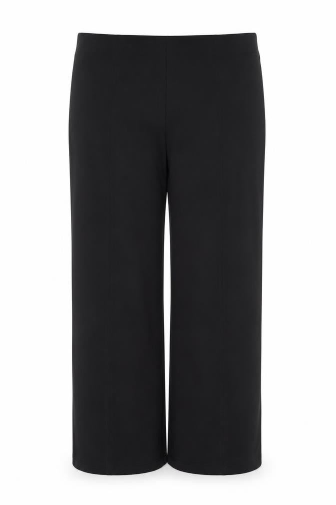 H&M Womens Black XL Straight Leg Stretch Trousers