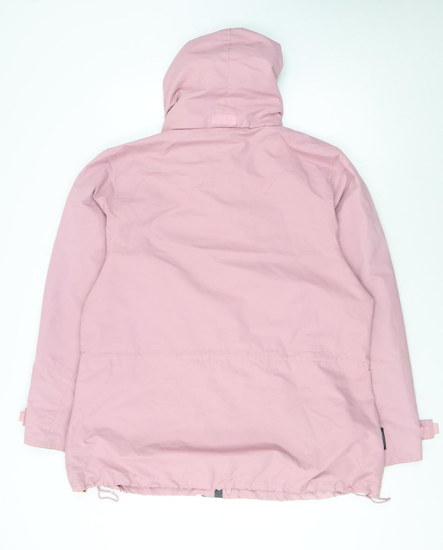 Mountainlife Women's Pink Waterproof Hooded Rain Coat Size 18