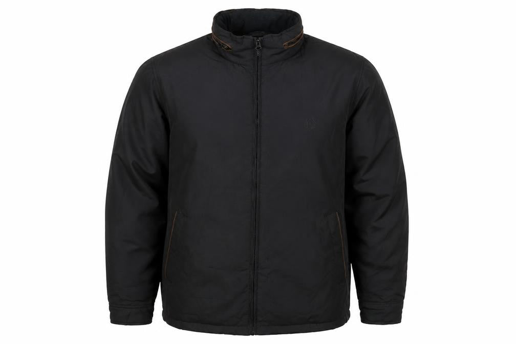 Chaps Men's Black Full Zip Lined Softshell Jacket Size S