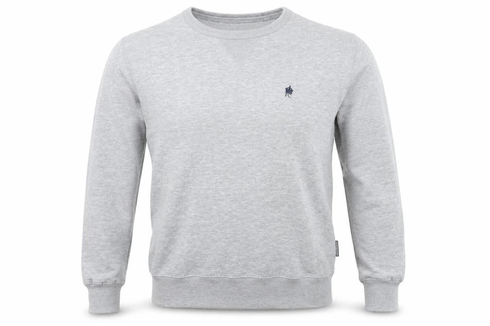 French Connection Mens Grey Cotton Crew Neck Sweatshirt M