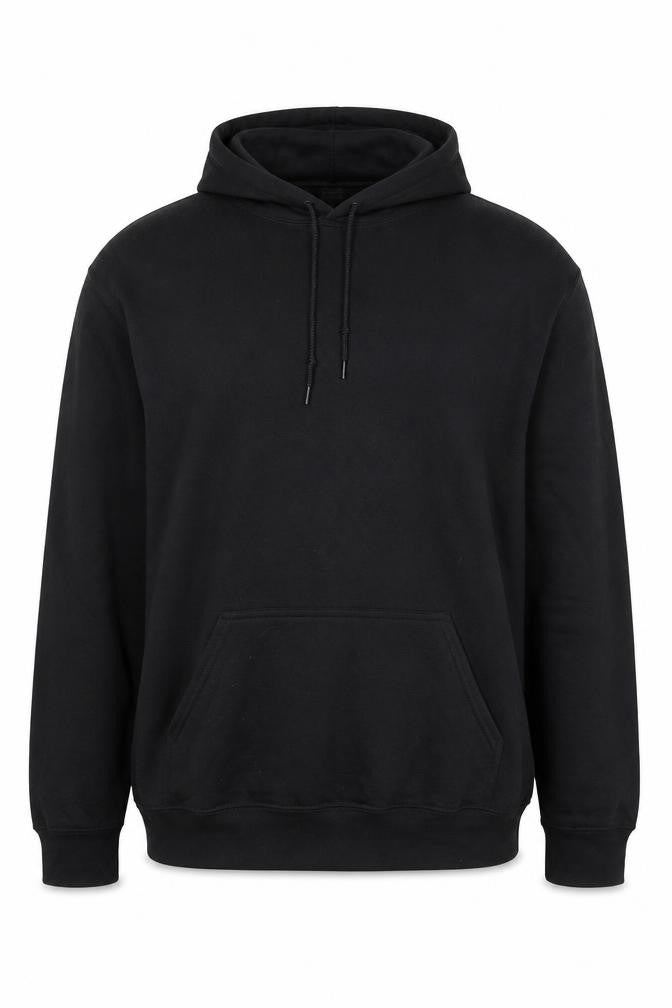 Gildan Men's Black XL Pullover Hoodie Graphic Print Fleece