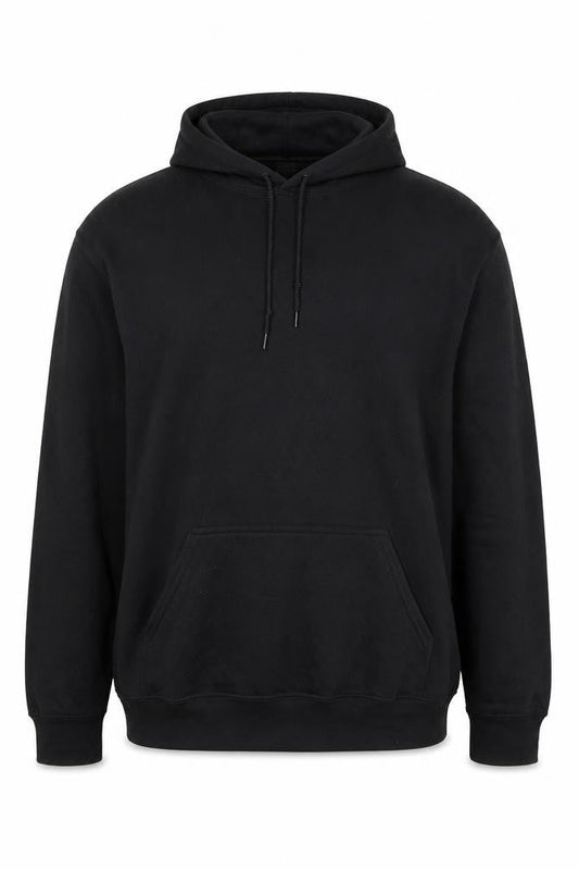 Gildan Men's Black XL Pullover Hoodie Graphic Print Fleece