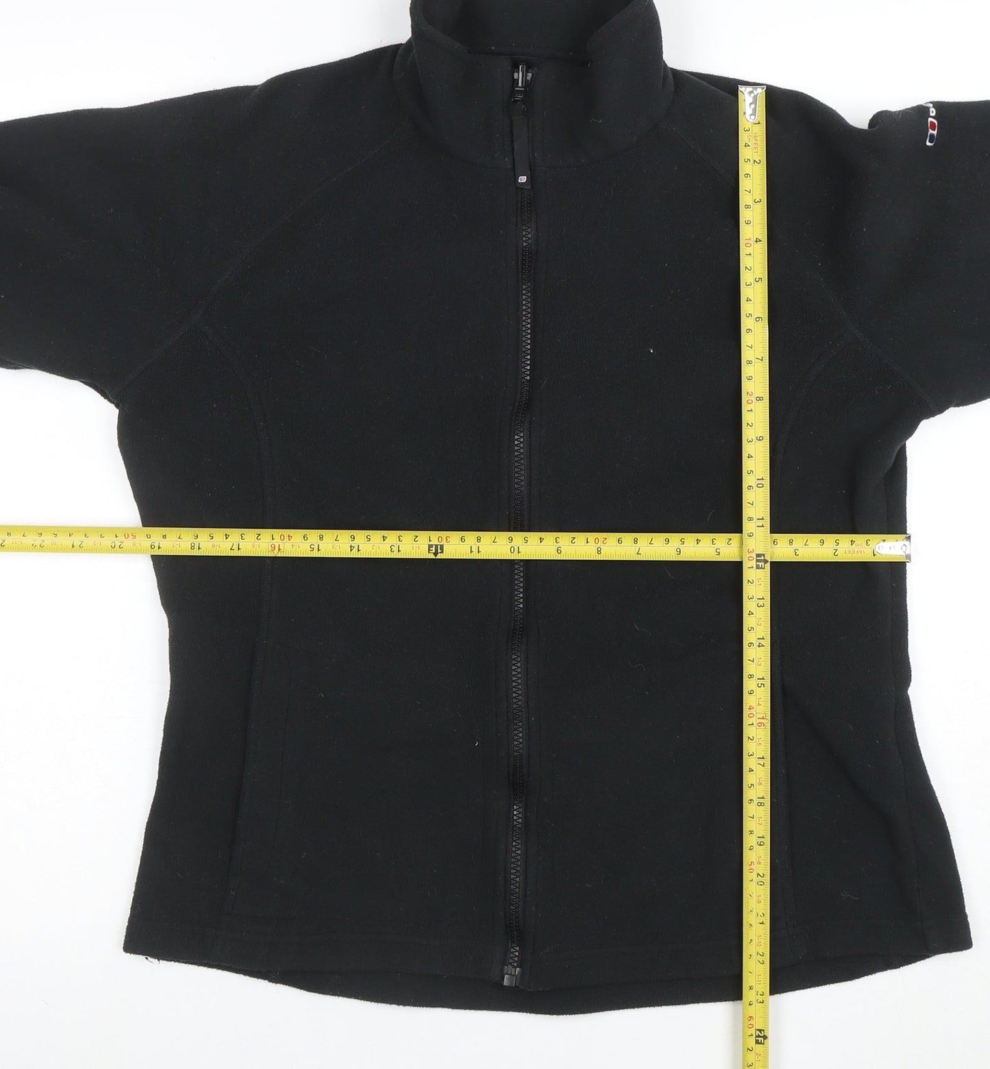 Berghaus Women's Black Fleece Full Zip Outdoor Jacket Size L