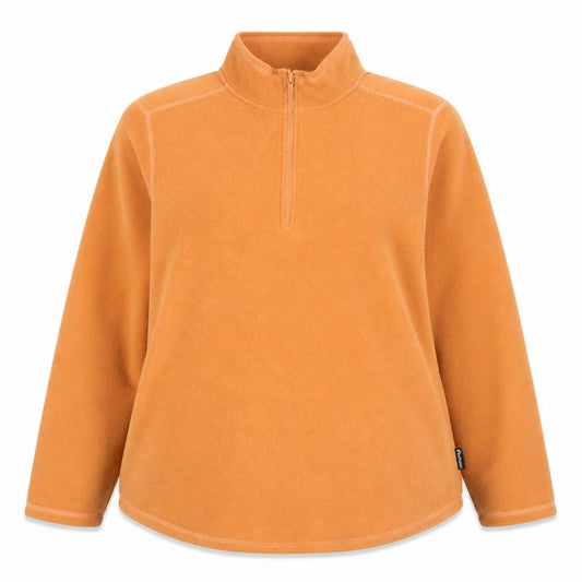 Rohan Womens Beige Fleece 1/2 Zip Pullover Sweatshirt Size L