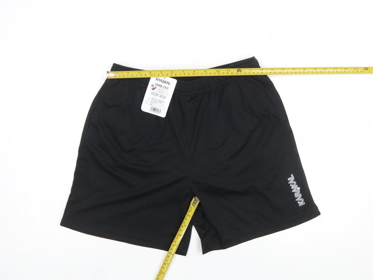 Karakal Men’s Black Athletic Club Shorts M Quick Dry Sportswear